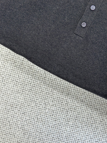 GUC* Silk cotton polo shirt with Web