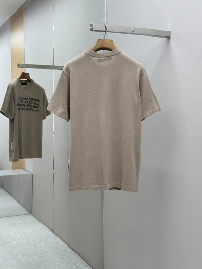 LOUI*V X Park  Short-Sleeved Cotton Crewneck