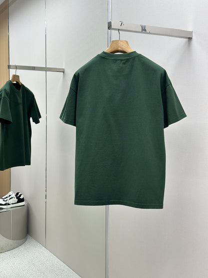 GUC* Embroidered cotton jersey T-shirt
