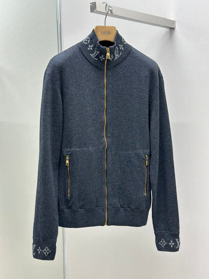 LOUI*V Double Face Knit Wool Travel Blouson