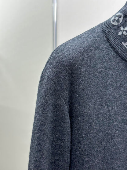 LOUI*V Double Face Knit Wool Travel Blouson