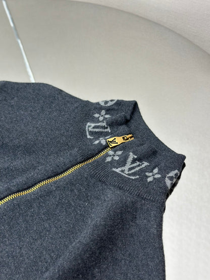 LOUI*V Double Face Knit Wool Travel Blouson
