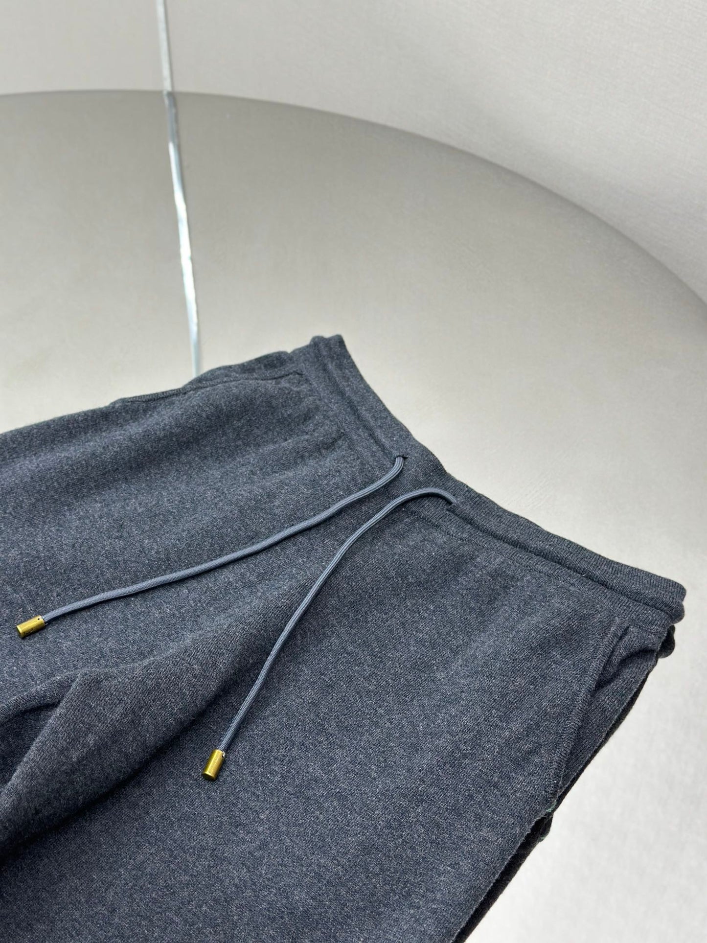 LOUI*V Double Face Knit Wool Travel Pants