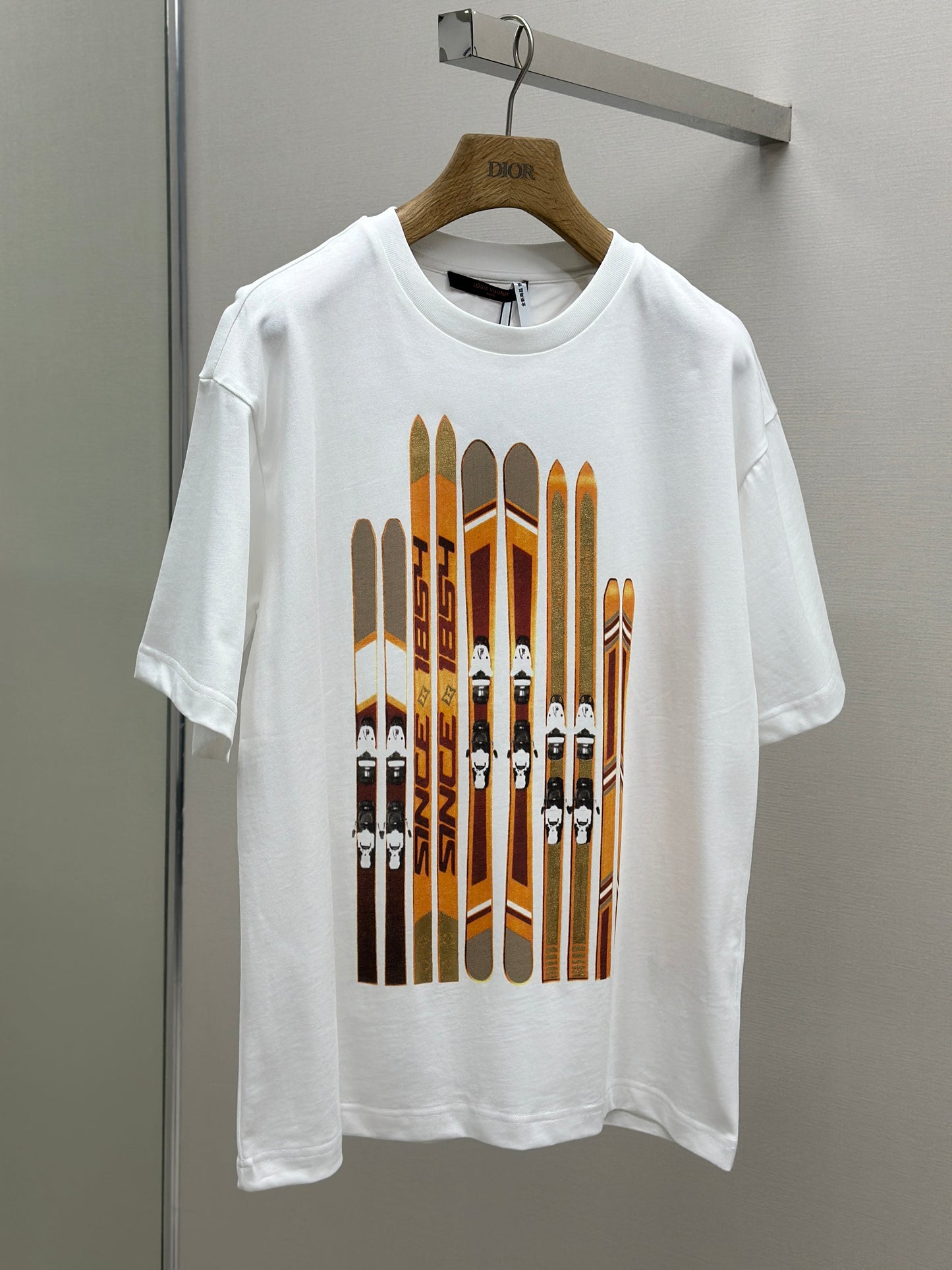 LOUI*V Printed Cotton T-Shirt