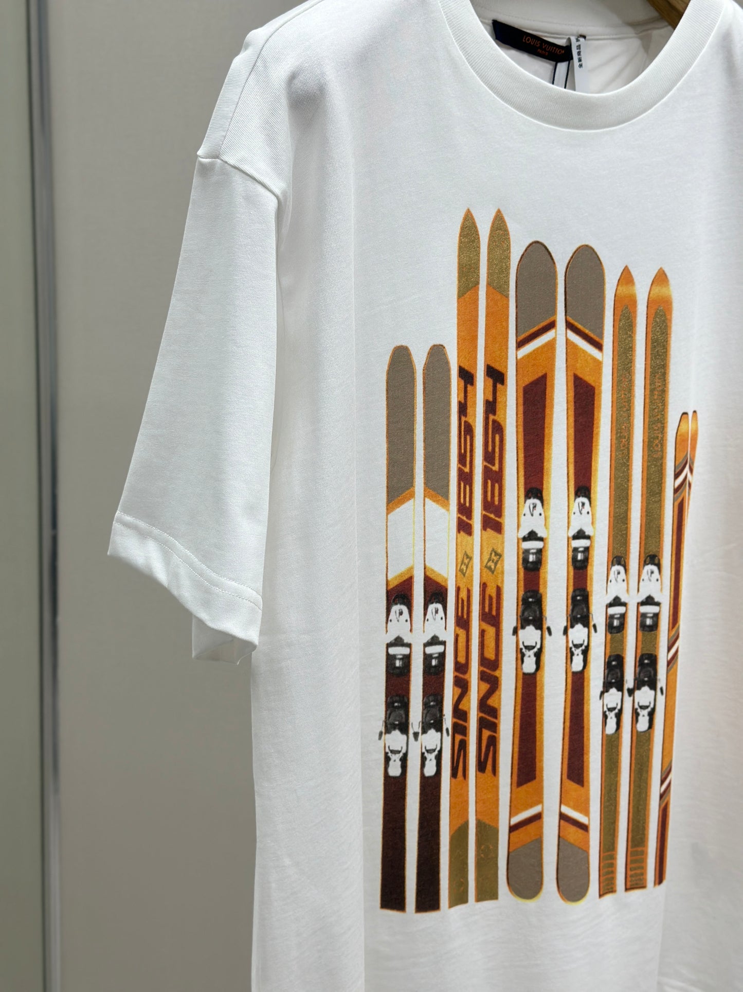 LOUI*V Printed Cotton T-Shirt