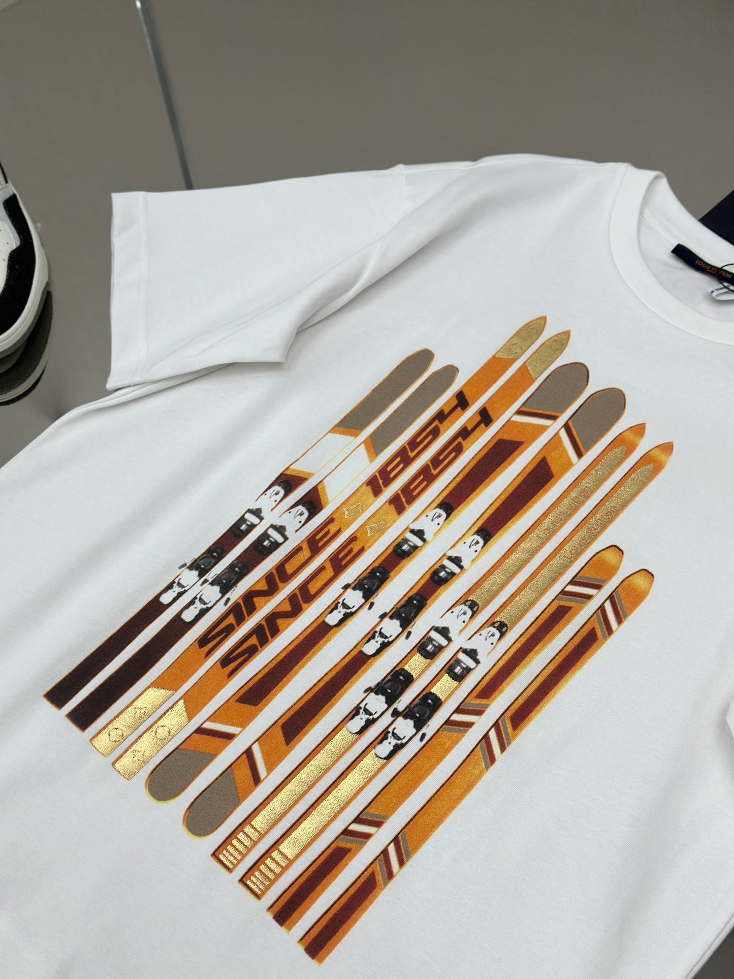 LOUI*V Printed Cotton T-Shirt