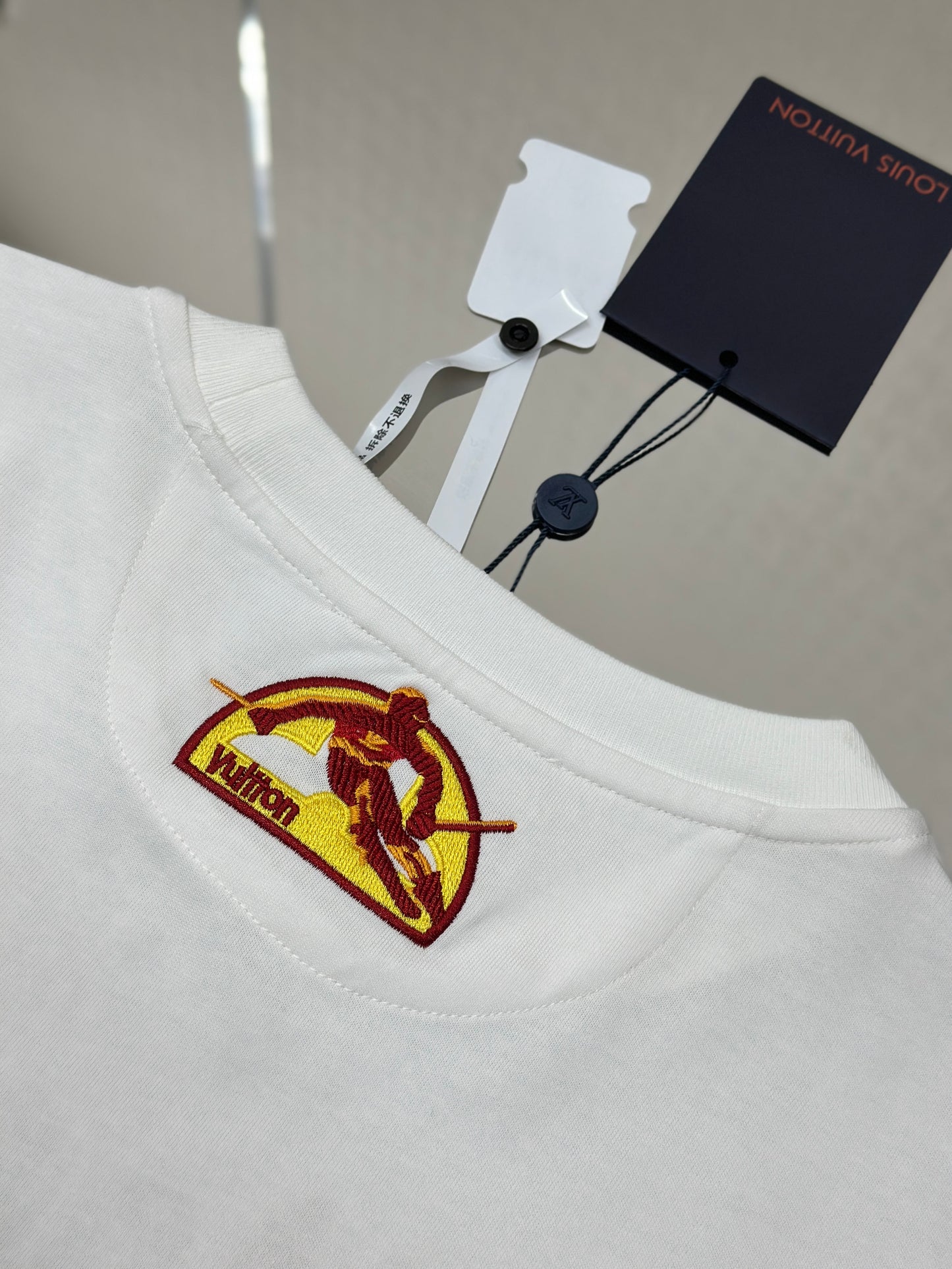 LOUI*V Printed Cotton T-Shirt
