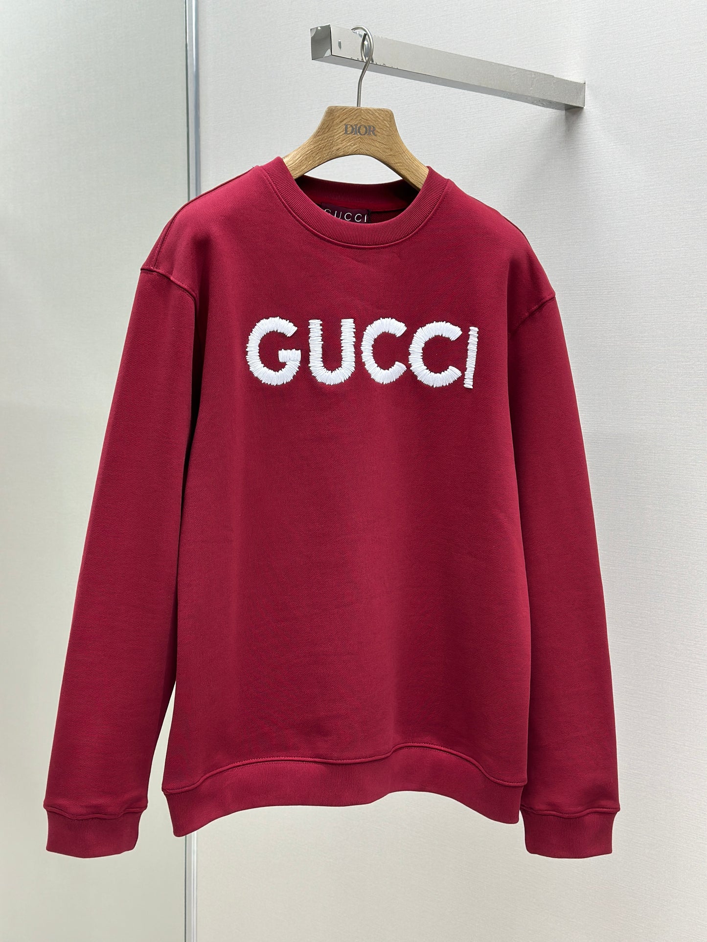 GUC* Cotton jersey hooded sweatshirt with embroidery