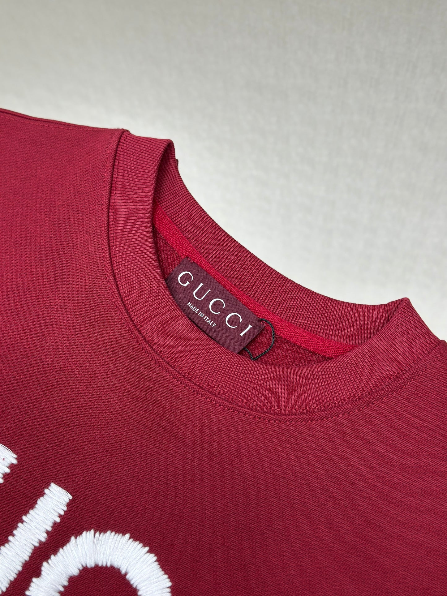 GUC* Cotton jersey hooded sweatshirt with embroidery
