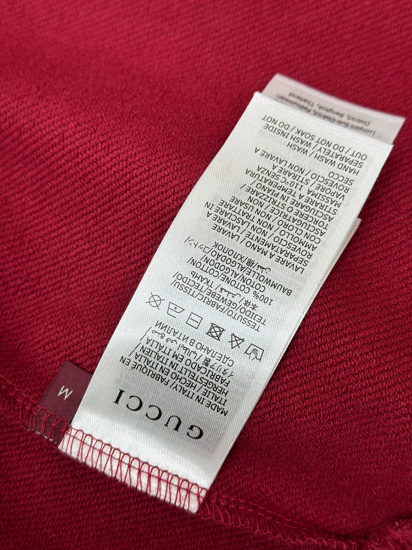 GUC* Cotton jersey hooded sweatshirt with embroidery