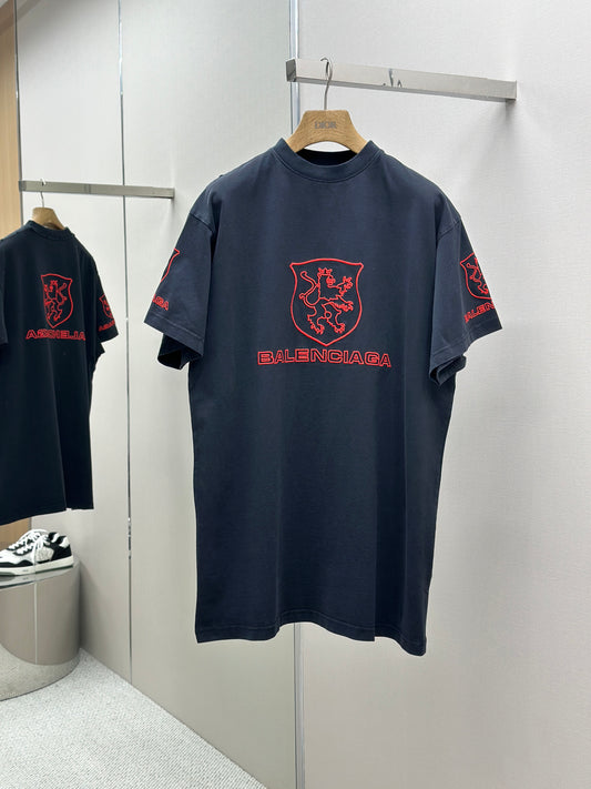 BALENC* Men's Lion Club T-shirt Oversized
